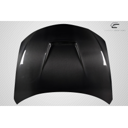 2008-2011 Subaru Impreza 2008-2014 WRX STI Carbon Creations Vortex Hood - 1 Piece image - 5