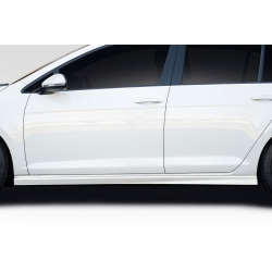 2015-2021 Volkswagen Golf / GTI Duraflex Silk Side Skirt Rocker Panels - 2 Pieces image - 1