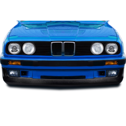 1984-1991 BMW 3 Series E30 Carbon Creations Supreme Front Lip Spoiler Air Dam - 1 Piece image - 1