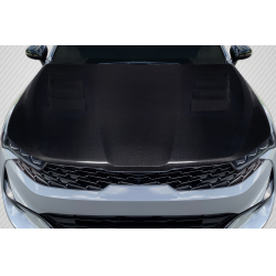 2021-2025 Kia K5 Carbon Creations Vision Hood - 1 Piece image - 1