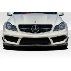 2012-2014 Mercedes C63 W204 Black Series Look Front Bumper - 1 Piece image - 1