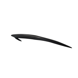 2010-2013 Mazda Mazdaspeed 3 Duraflex Pacer Rear Wing Spoiler Extension - 1 Piece image - 4
