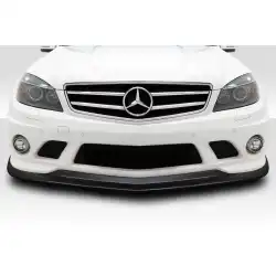 2008-2011 Mercedes C Class W204 Cruiser Front Lip Spoiler Air Dam - 1 Piece image - 1