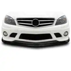 2008-2011 Mercedes C Class W204 Cruiser Front Lip Spoiler - 1 Piece (s) image - 2