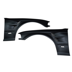 2000-2006 BMW 3 Series E46 Duraflex Savala Front Fenders - 2 Pieces image - 3