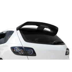 2004-2009 Mazda 3 HB Carbon Creations OEM+ Rear Wing Spoiler - 1 Piece image - 1