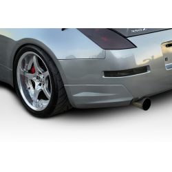 2003-2008 Nissan 350Z Z33 Duraflex Lexer Rear Lip Add on Spoilers - 2 Pieces image - 1