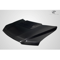2017-2020 Ford Raptor Carbon Creations OEM Look Hood - 1 Piece image - 3