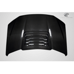 2017-2020 Ford Raptor Carbon Creations OEM Look Hood - 1 Piece image - 5