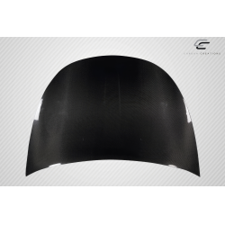 2013-2016 Dodge Dart Carbon Creations OEM Look Hood - 1 Piece image - 5