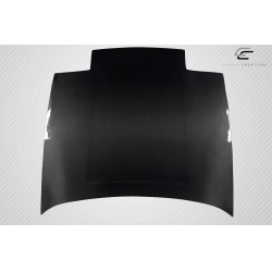 1989-1994 Nissan 240SX S13 Carbon Creations OEM Look Hood - 1 Piece image - 5