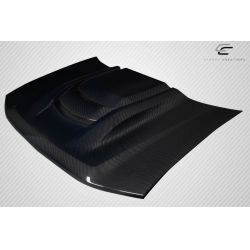 2002-2008 Chevrolet Trailblazer Carbon Creations ZR1 V2 Look Hood - 1 Piece image - 3