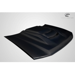 2002-2008 Chevrolet Trailblazer Carbon Creations ZR1 V2 Look Hood - 1 Piece image - 4