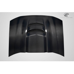 2002-2008 Chevrolet Trailblazer Carbon Creations ZR1 V2 Look Hood - 1 Piece image - 5