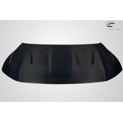2019-2024 Volkswagen Jetta Carbon Creations Stinger Hood - 1 Piece image - 2