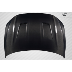 2019-2024 Volkswagen Jetta Carbon Creations Stinger Hood - 1 Piece image - 5