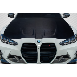 2021-2023 BMW M3 / M4 Carbon Creations OEM Look Hood - 1 Piece image - 1