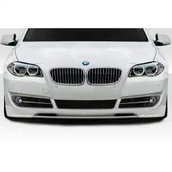 2011-2016 BMW 5 Series F10 4DR Wave Front Lip Spoiler Air Dam - 1 Piece image - 1