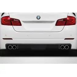 2011-2016 BMW 5 Series F10 4DR Wave Rear Diffuser - 1 Piece image - 1