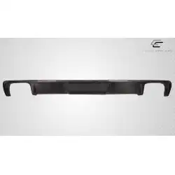 2011-2016 BMW 5 Series F10 4DR Wave Rear Diffuser - 1 Piece image - 2