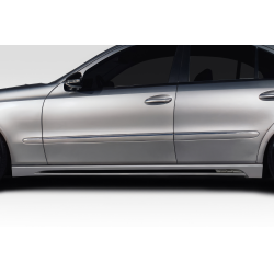 2003-2009 Mercedes Benz E Class W211 Duraflex Aiming Side Skirt Rocker Panels - 2 Pieces image - 1