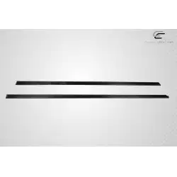 2008-2014 Mercedes Benz C Class W204 Radian Side Skirt Rocker Panel Splitters - 2 Pieces image - 2