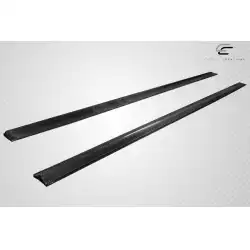 2008-2014 Mercedes Benz C Class W204 Radian Side Skirt Rocker Panel Splitters - 2 Pieces image - 8