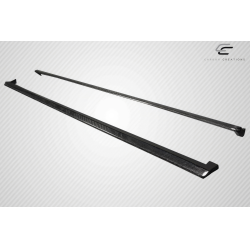 2008-2010 Subaru Impreza WRX Carbon Creations Ghost Side Skirt Rocker Panel Splitters - 2 Pieces image - 3