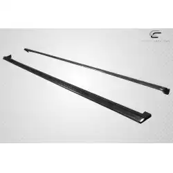 2008-2010 Subaru Impreza WRX Ghost Side Skirt Rocker Panel Splitters - 2 Pieces (S) image - 3