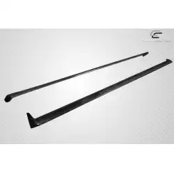 2008-2010 Subaru Impreza WRX Ghost Side Skirt Rocker Panel Splitters - 2 Pieces (S) image - 4