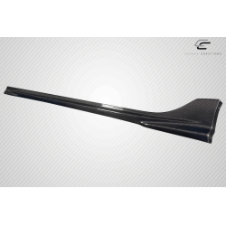 2022-2024 Honda Civic HB Carbon Creations Merella Side Skirt Rocker Panels - 2 Pieces image - 6