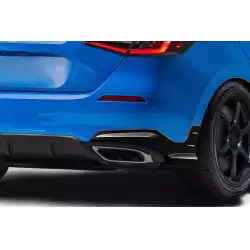 2022-2024 Honda Civic HB Merella Rear Lip Add on Spoilers - 2 Pieces (S) image - 1