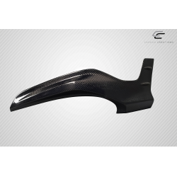 2022-2024 Honda Civic HB Carbon Creations Merella Rear Lip Add on Spoilers - 2 Pieces image - 3
