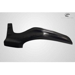 2022-2024 Honda Civic HB Carbon Creations Merella Rear Lip Add on Spoilers - 2 Pieces image - 4