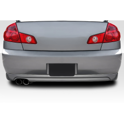 2003-2004 Infiniti G Sedan G35 Duraflex NISM look Rear Lip Add on Spoiler - 1 Piece image - 1