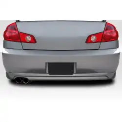2003-2004 Infiniti G Sedan G35 NISM look Rear Lip Add on Spoiler - 1 Piece image - 1