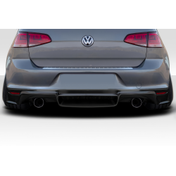 2015-2021 Volkswagen Golf / GTI Duraflex Verella Rear Diffuser - 1 Piece image - 1