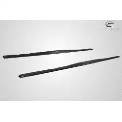 1992-1998 BMW M3 E36 Motive Side Skirt Rocker Panel Splitters - 2 Pieces image - 4