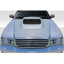1998-2011 Ford Crown Victoria Duraflex GT500 Look Hood - 1 Piece image - 1