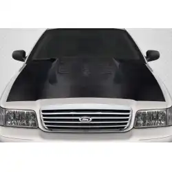 1998-2011 Ford Crown Victoria GT500 Look Hood - 1 Piece image - 1