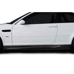 2001-2006 BMW M3 E46 Carbon Creations 1M Look Side Skirt Rocker Panels - 2 Pieces image - 1