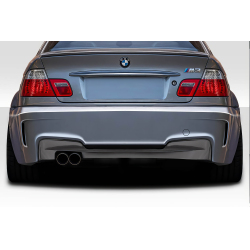 1999-2006 BMW 3 Series E46 2DR 4DR Duraflex 1M Look Rear Bumper - 1 Piece image - 1