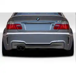 1999-2006 BMW 3 Series E46 2DR 4DR 1M Look Rear Bumper - 1 Piece image - 1