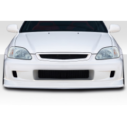 1999-2000 Honda Civic Duraflex Joker Front Bumper - 1 Piece image - 1