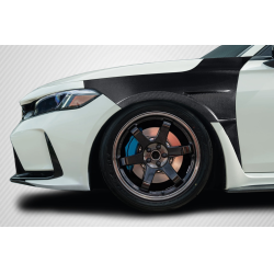 2023-2025 Honda Civic Type R Carbon Creations Akora Front Fenders - 2 Pieces image - 1