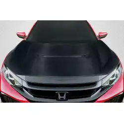 2016-2021 Honda Civic Type R Look Hood - 1 Piece image - 1