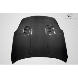 2003-2006 Nissan 350Z Z33 Carbon Creations Geo6ix Dritech JGTC Hood - 1 Piece image - 5