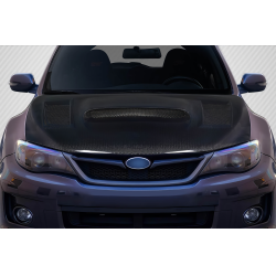 2008-2011 Subaru Impreza 2008-2014 WRX STI Carbon Creations Geo6ix Dritech GT Concept Hood - 1 Piece image - 1