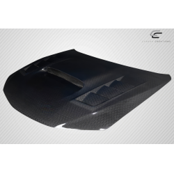 2008-2011 Subaru Impreza 2008-2014 WRX STI Carbon Creations Geo6ix Dritech GT Concept Hood - 1 Piece image - 3