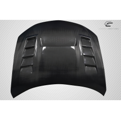 2008-2011 Subaru Impreza 2008-2014 WRX STI Carbon Creations Geo6ix Dritech GT Concept Hood - 1 Piece image - 5